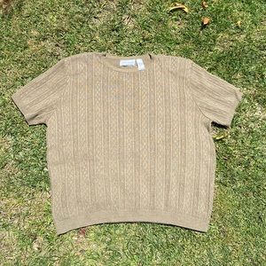 Alfred Dunner vintage green sweater